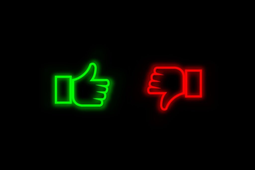 pros, and, cons, good, bad, like, dislike, compare, opinion, thumb, up, down, neon, lights, green, red, choice, choose, social, media, black like, black social, black media, black neon, dislike, dislike, dislike, dislike, dislike, compare, compare, compare, compare, choose